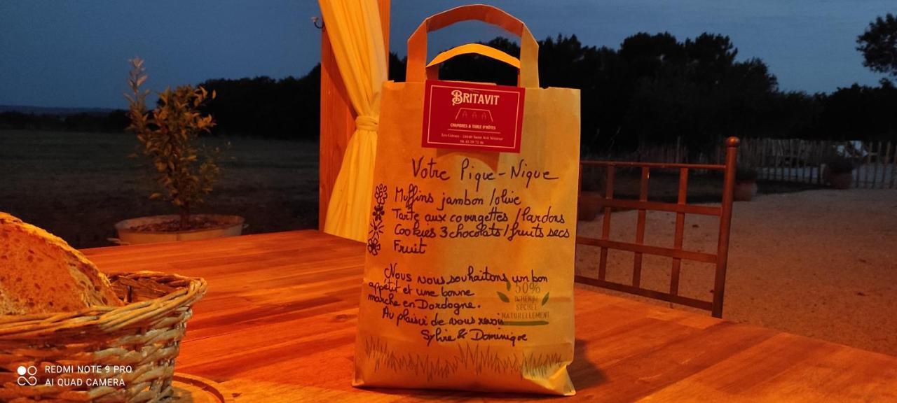Saint-Avit-Sénieur Britavit B&B 외부 사진